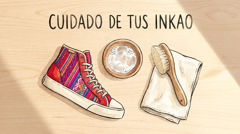 Entretenir tes sneakers tissées au Pérou
