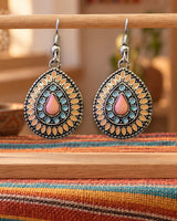 Boucles d'oreilles Inkao – Gouttes corail