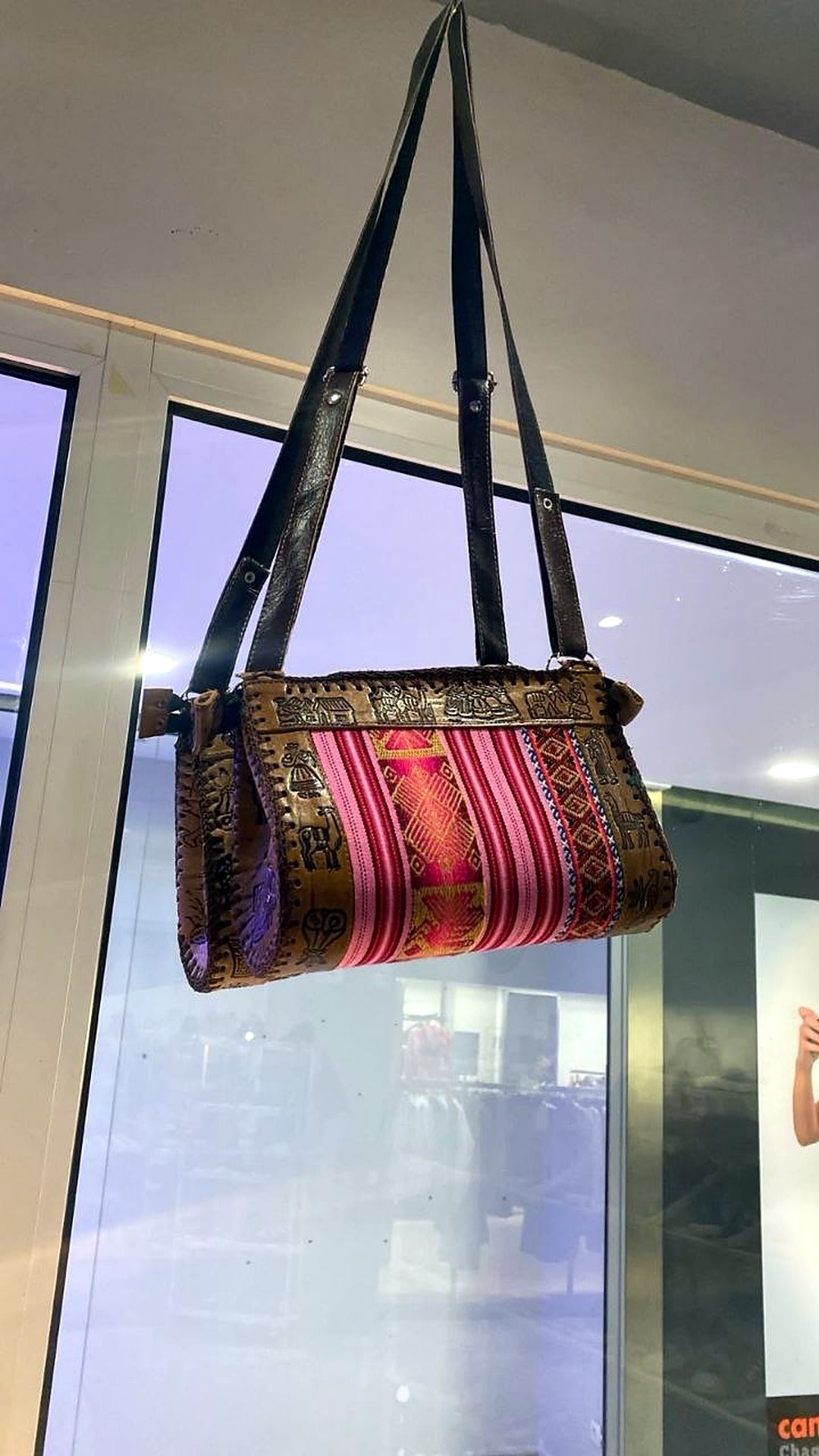 Sac à main Inkao Rose sans rabat — Photo 3