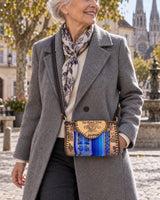 Sac à main Inkao – Bleu San Andrés